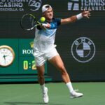 Holger Rune Indian Wells BNP Paribas Open 2025 retour coup droit