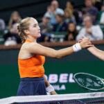 Mirra Andreeva et Clara Tauson, Indian Wells 2025