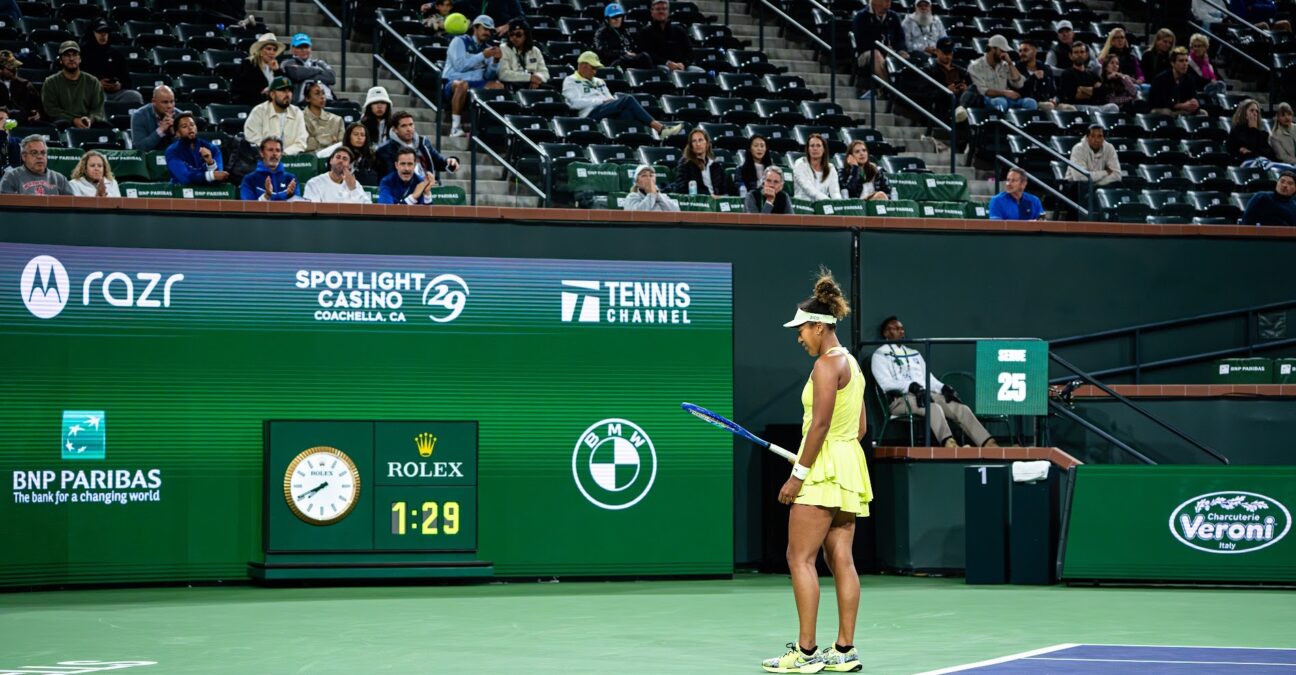 Naomi Osaka Indian Wells 2025 (Tristan Lapierre)