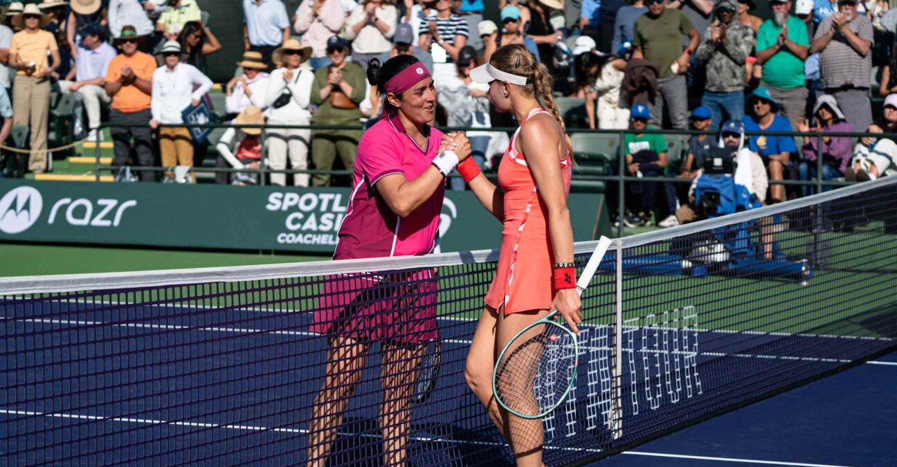 Ons Jabeur et Dayana Yastremska, Indian Wells 2025