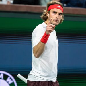 Stefanos Tsitsipas Indian Wells 2025 (Tristan Lapierre / Tennis Majors)