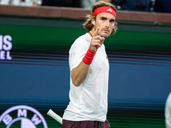 Stefanos Tsitsipas Indian Wells 2025 (Tristan Lapierre / Tennis Majors)