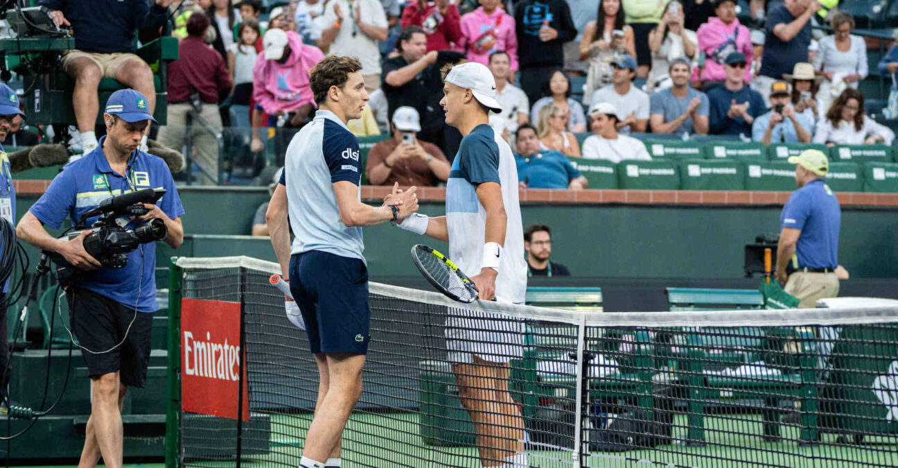 Ugo Humbert et Holger Rune, Indian Wells 2025