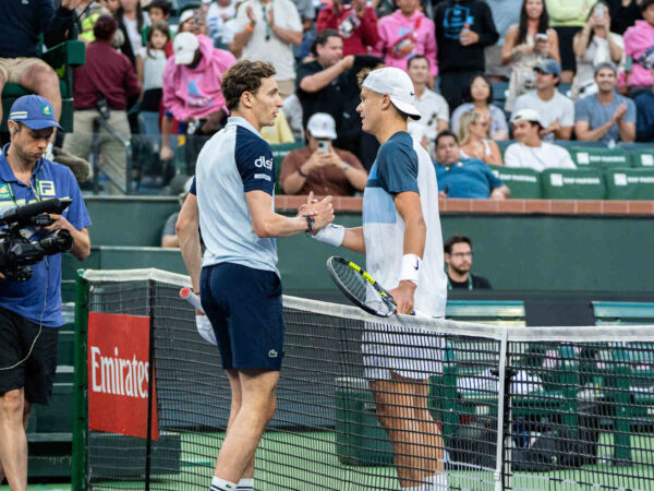 Ugo Humbert et Holger Rune, Indian Wells 2025