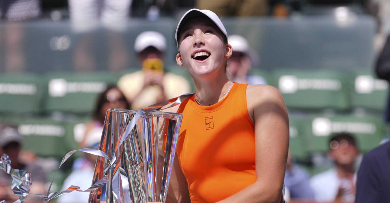 Mirra Andreeva Indian Wells 2025 (© Mark J. Terrill/AP/SIPA)